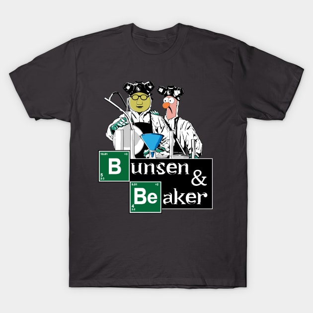 Bunsen & Beaker T-Shirt by Mephias